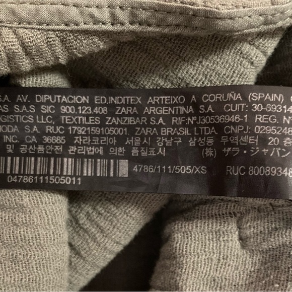 ZARA maya jumpsuit Rompers Size XS Long textured jumpsuit. - Picture 14 of 14